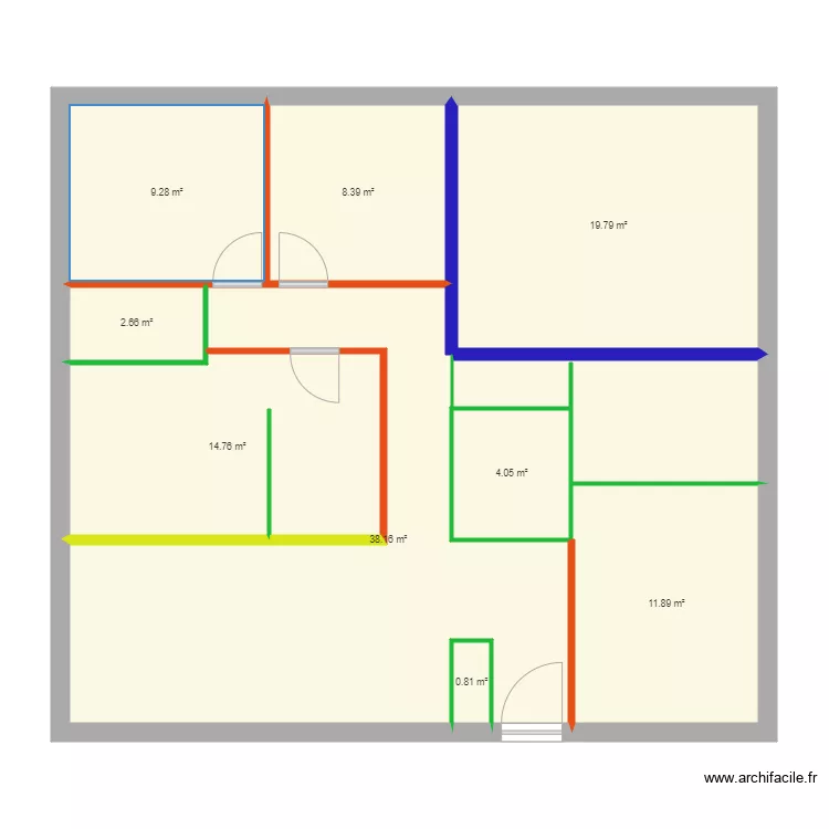 MAISON1. Plan de MAISON1. Plan de