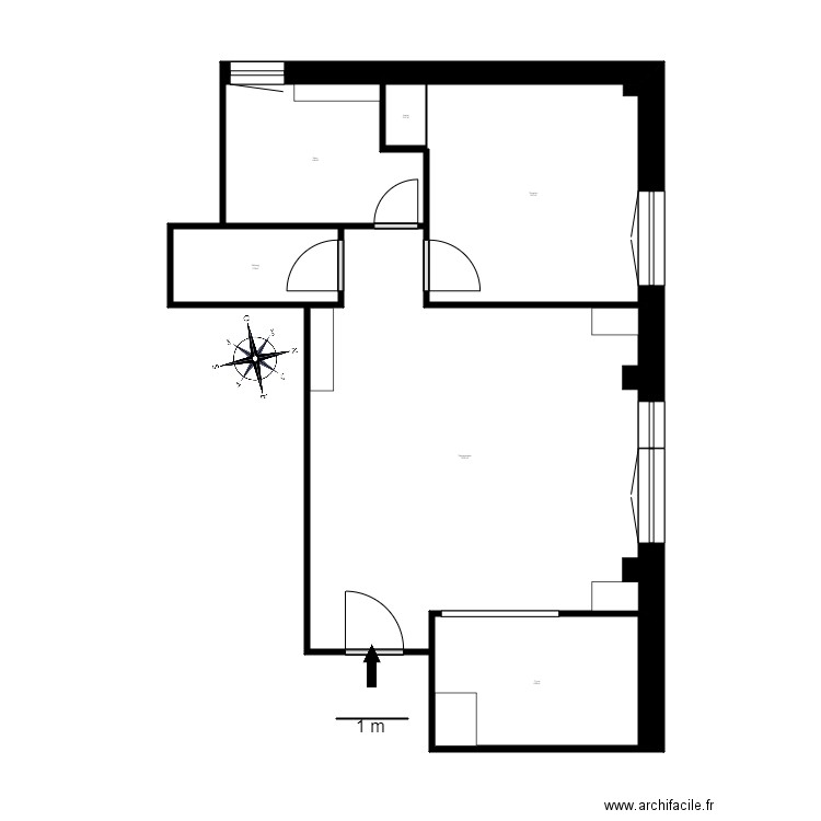 CR PROTECO CANILLO BLOC 1 1 A L ALDOSA CANILLO. Plan de 0 pièce et 0 m2