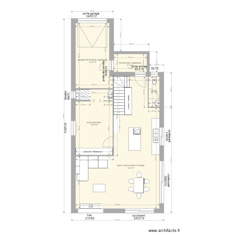 plan guerrand. Plan de 0 pièce et 0 m2