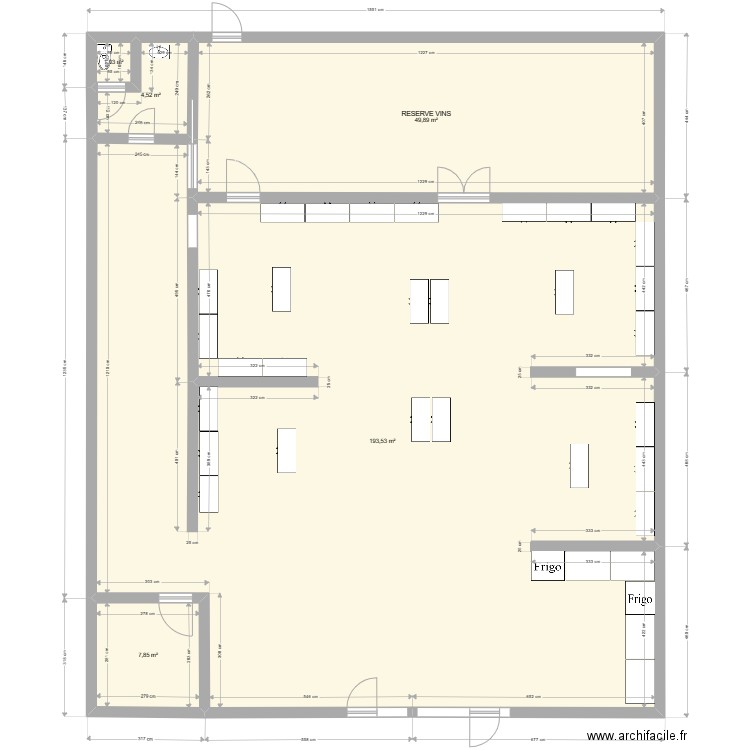 CHAVANOZ PROJET 3. Plan de 5 pièces et 257 m2