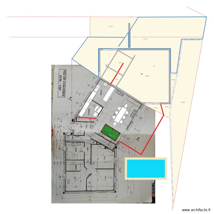 sarah. Plan de 10 pièces et 209 m2