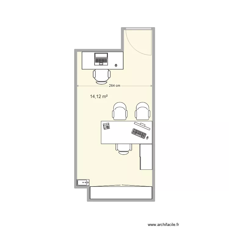 bureau mel. Plan de bureau mel. Plan de