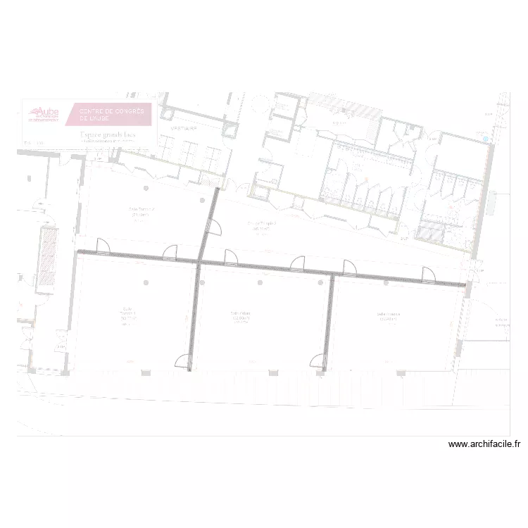 GRANDS LACS CLOISONS. Plan de 