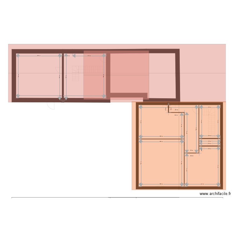 maison principale. Plan de 0 pièce et 0 m2