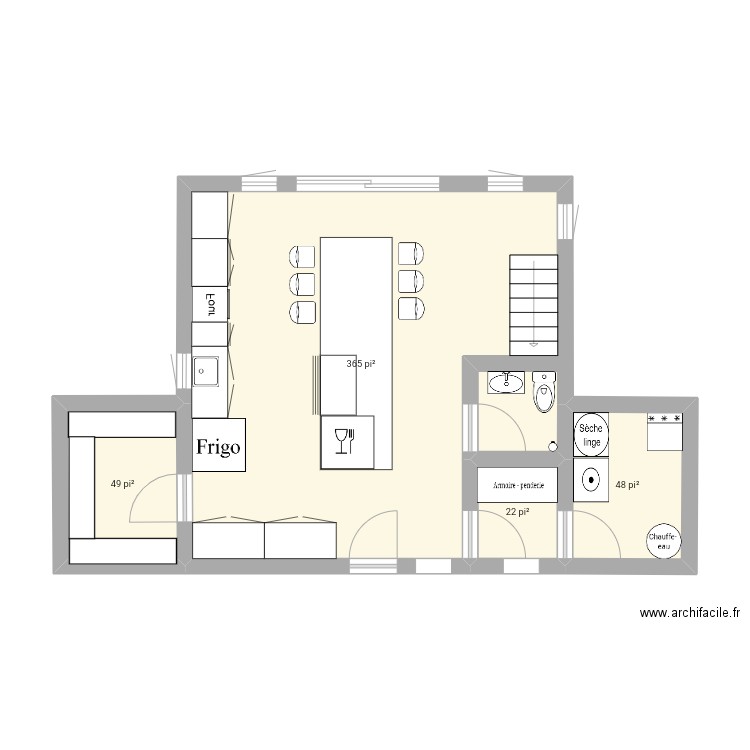 Maison . Plan de 0 pièce et 0 m2
