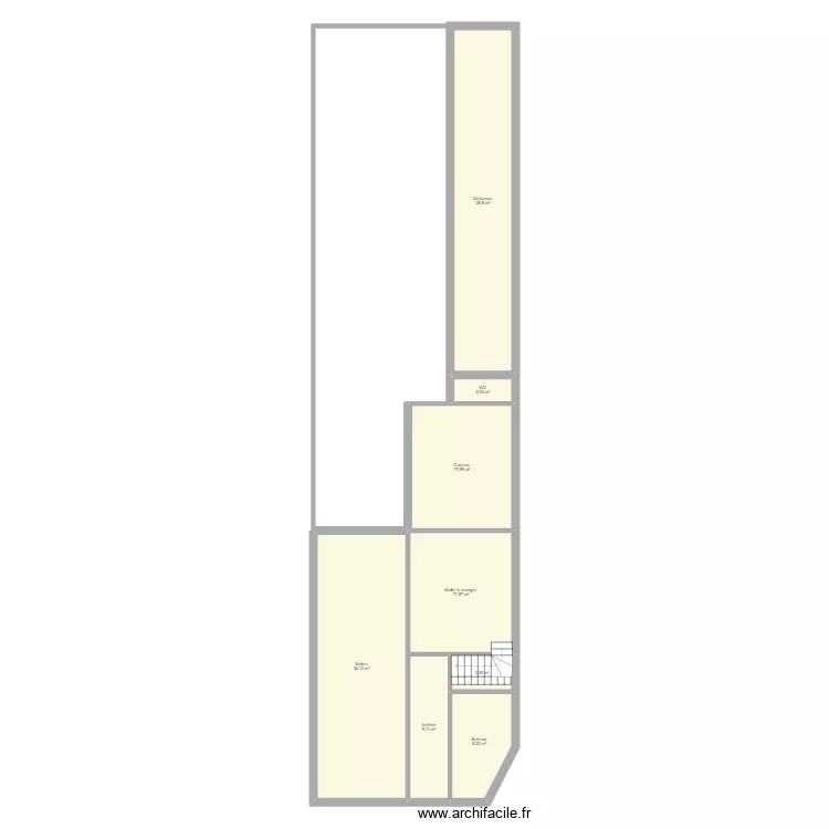 Maison MAUME. Plan de 