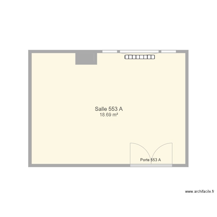 salle radiographie. Plan de 0 pièce et 0 m2