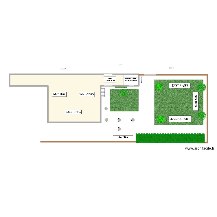 plan sous prefecture - 3 juillet. Plan de 0 pièce et 0 m2