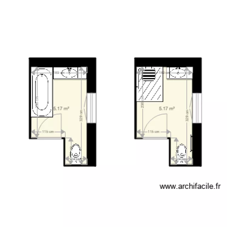 DOMMERGUES. Plan de 
