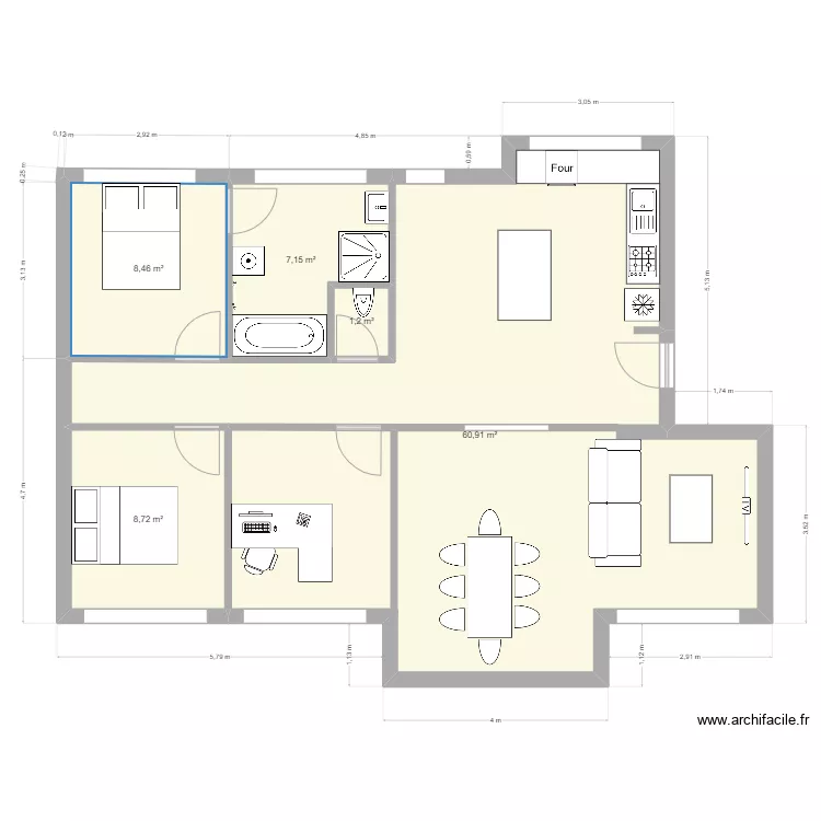 plan pour zinedin. Plan de 