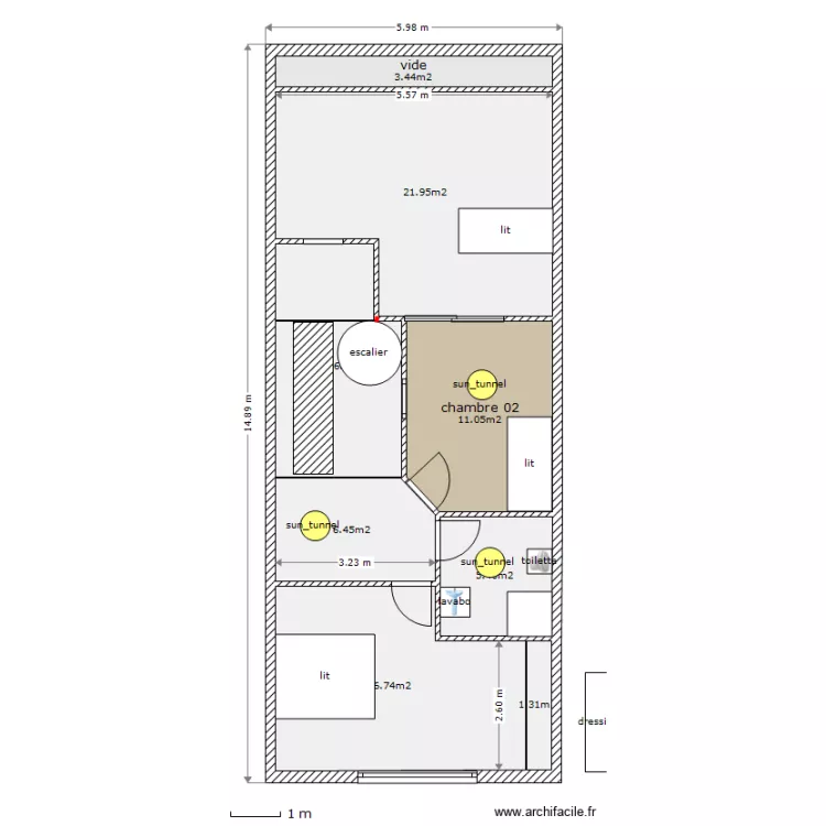 etage 02. Plan de etage 02. Plan de