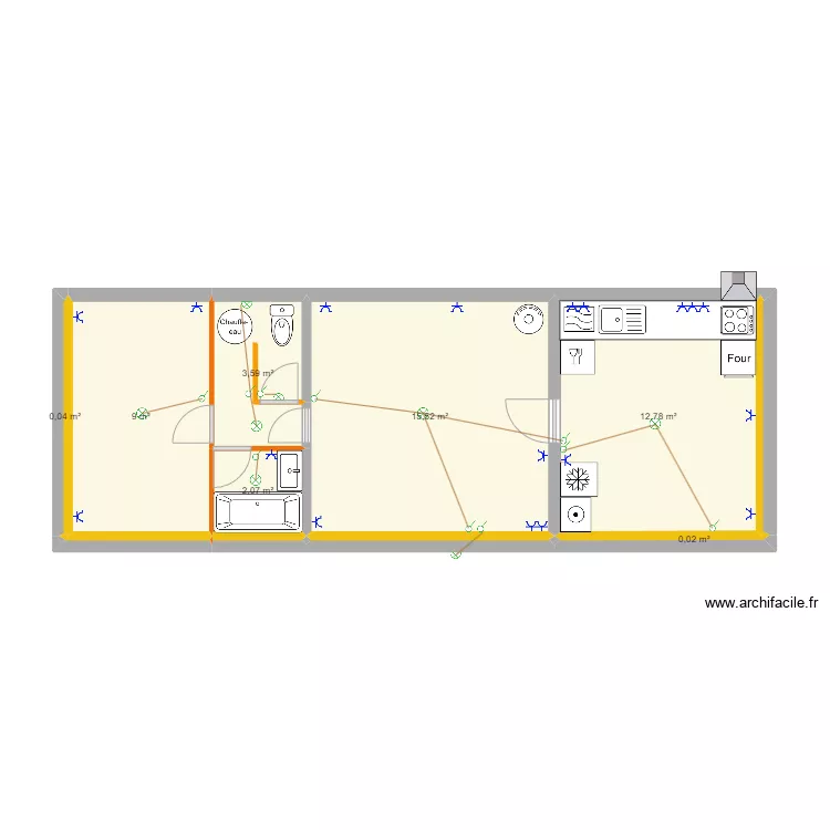 Maison st brevin. Plan de 