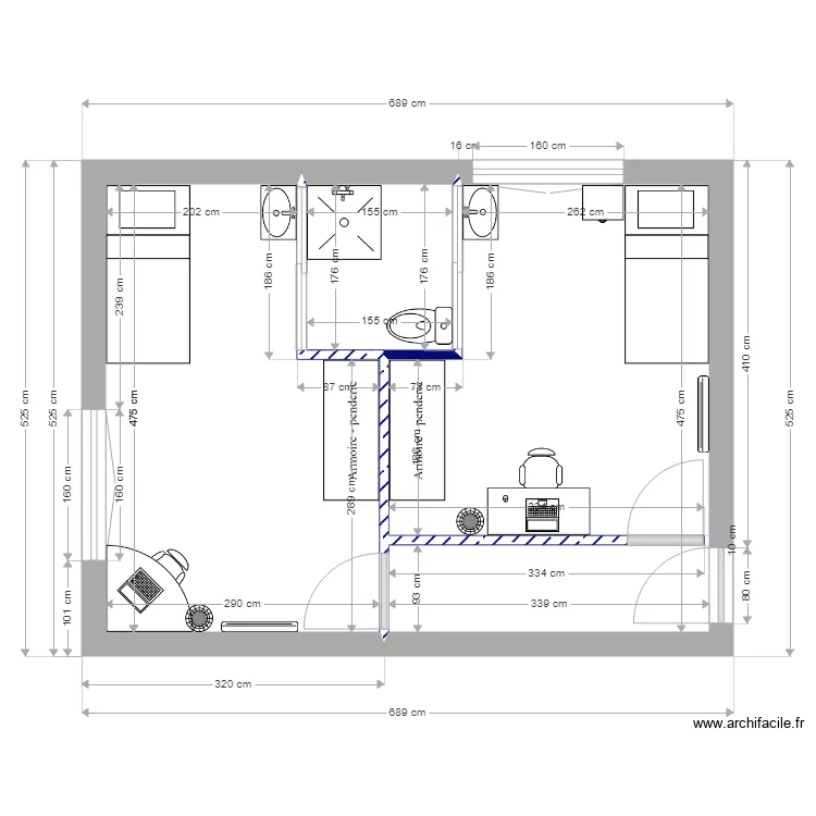 PIECE 1 CH 1 et 2. Plan de 