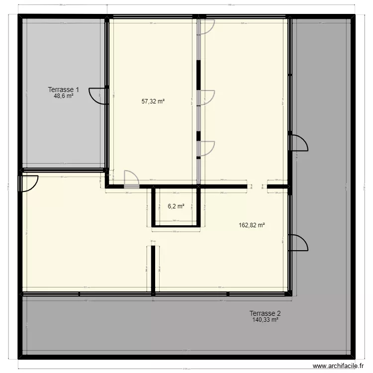 B77PC84L Existant. Plan de B77PC84L Existant. Plan de