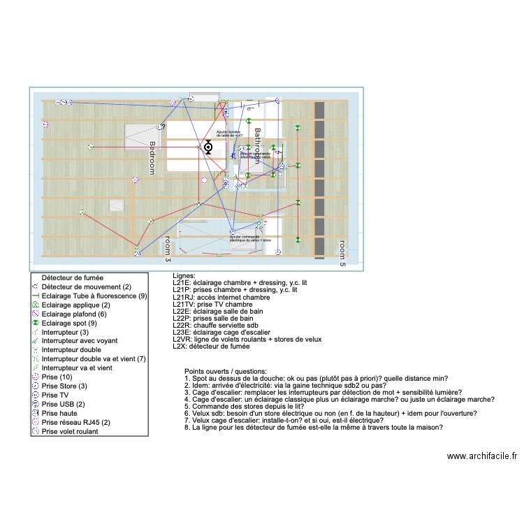 JongnyEtage2ElecB. Plan de 0 pièce et 0 m2