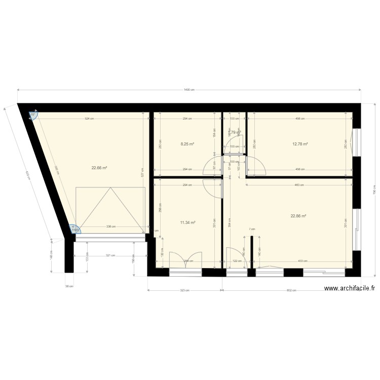 plan romain . Plan de 0 pièce et 0 m2