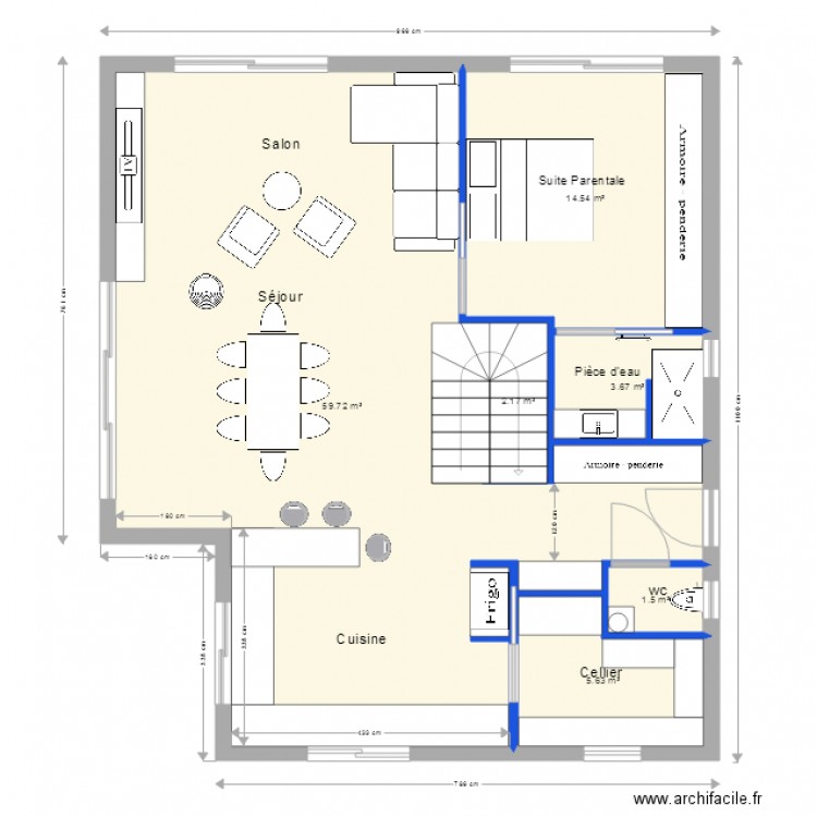 rossy version val. Plan de 0 pièce et 0 m2