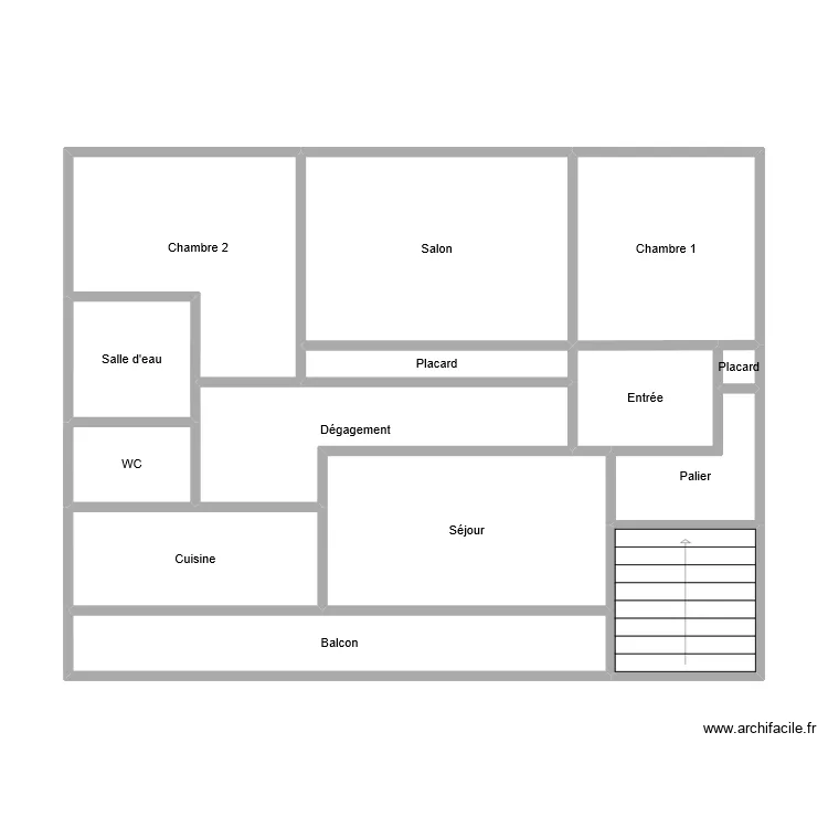 VIRE MOUIN R+2 . Plan de VIRE MOUIN R+2 . Plan de
