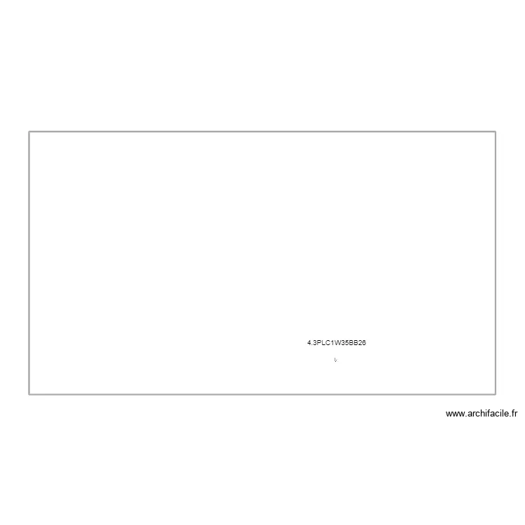 wall 35b living AC plugs X 3. Plan de 