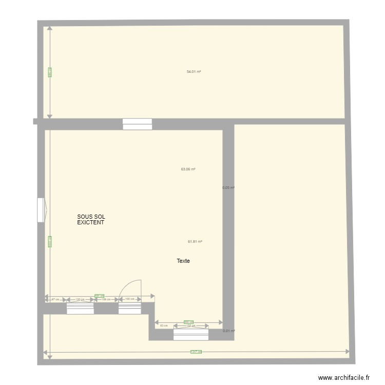 RC après modification 5. Plan de 0 pièce et 0 m2