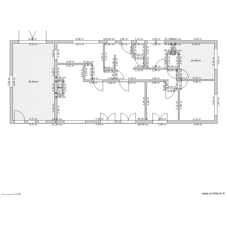 PLAN original RDC. Plan de 0 pièce et 0 m2