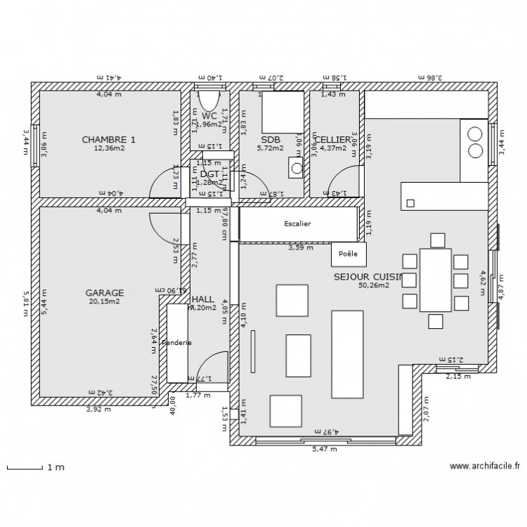 TENTATIVE. Plan de 0 pièce et 0 m2