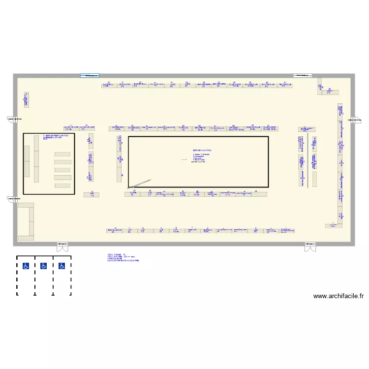 PLAN CARREFOUR DES ASSOCIATIONS   2019 NOMINOE. Plan de 