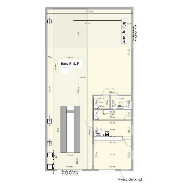 CCT VL NIZON 2 19x10. Plan de 6 pièces et 187 m2