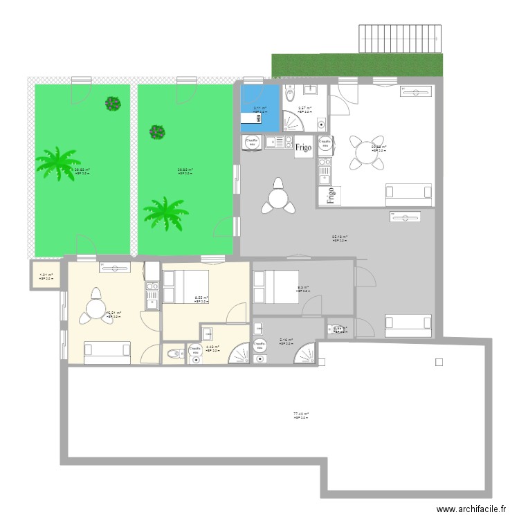 MAISON KHADIJA. Plan de 0 pièce et 0 m2