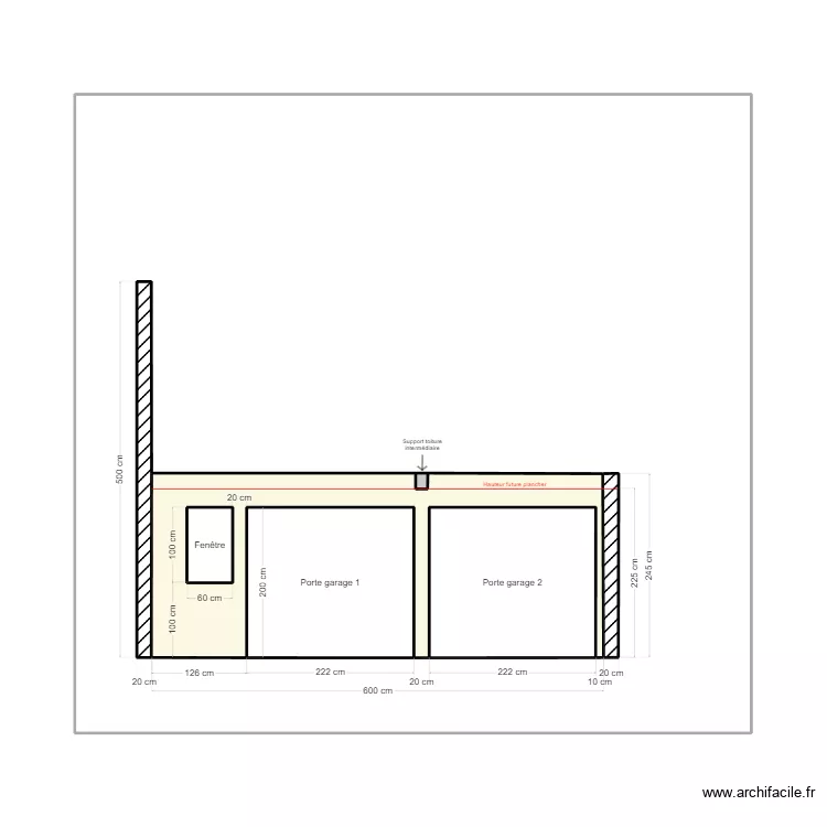 Plan coupe garage double portes voiture. Plan de Plan coupe garage double portes voiture. Plan de