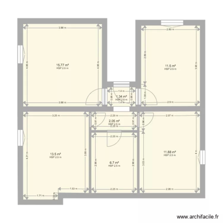 LHI 2 Alfred De Vigny. Plan de 