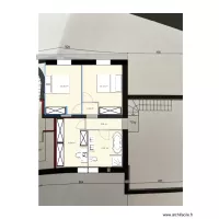 Plan Cabri&egrave;s &eacute;tage Coralie