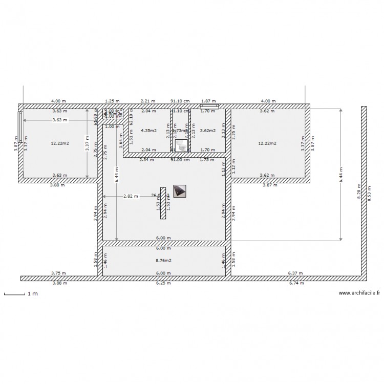 new design. Plan de 0 pièce et 0 m2