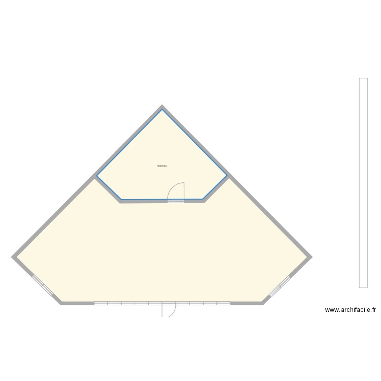 Plan 3 magasin. Plan de 0 pièce et 0 m2