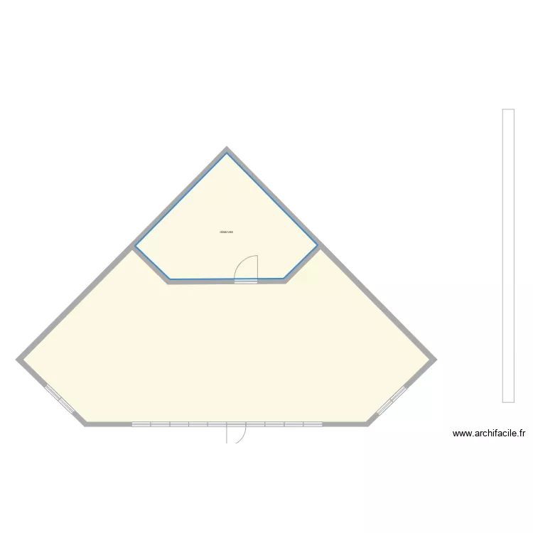 Plan 3 magasin. Plan de 