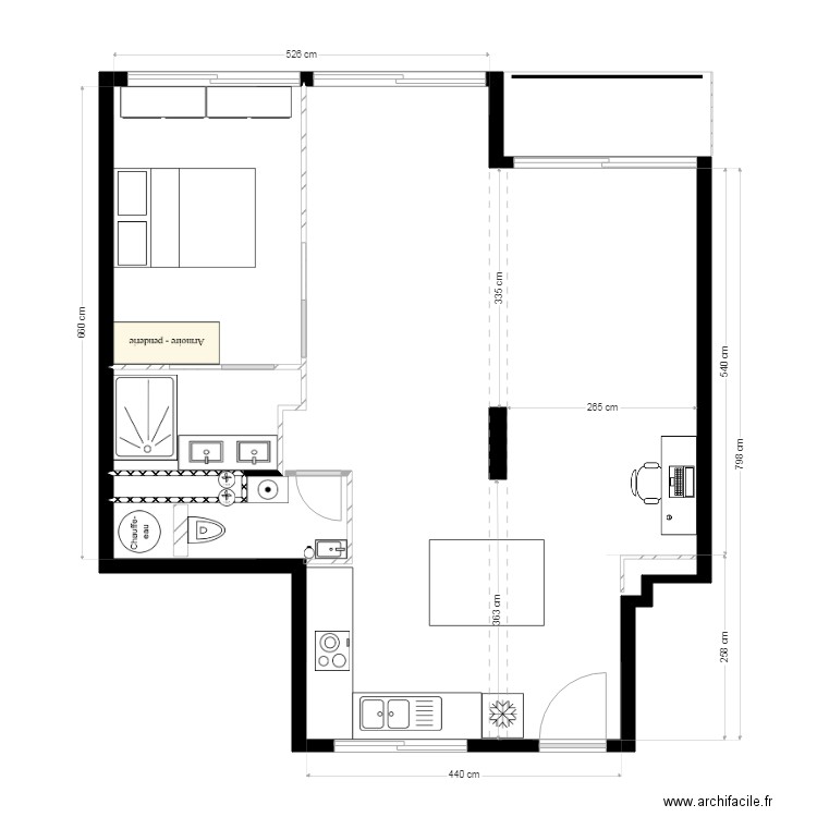 Lisa Pat v1. Plan de 0 pièce et 0 m2