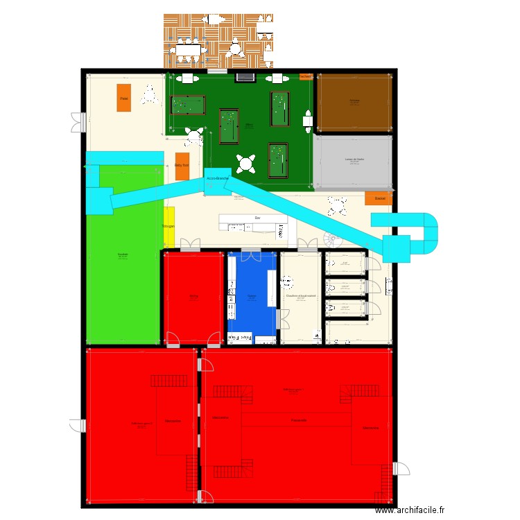 hangar poly activité 2. Plan de 0 pièce et 0 m2