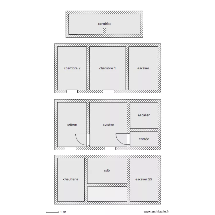 zanga. Plan de 