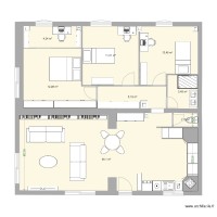 T4 logement six fours RDC version adaptée