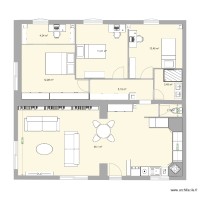 T4 logement six fours RDC version adaptée