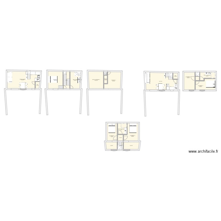 Pecherie Etage3 r1. Plan de 0 pièce et 0 m2