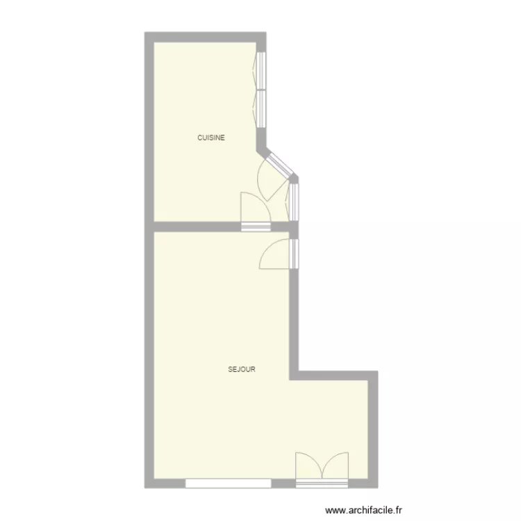 THIBAUD COMMERCE GAUCHE 15 RDC. Plan de THIBAUD COMMERCE GAUCHE 15 RDC. Plan de