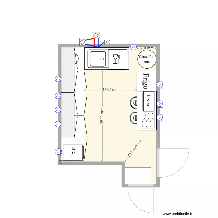 CRECHE LAVANS 2. Plan de 