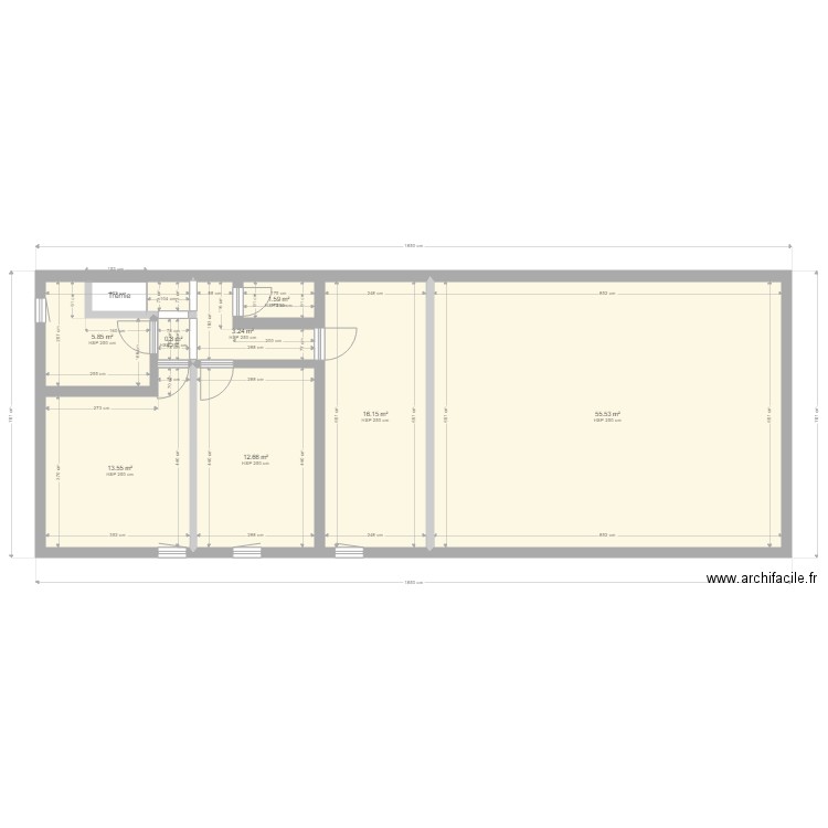 Bureau Moulin V4. Plan de 0 pièce et 0 m2