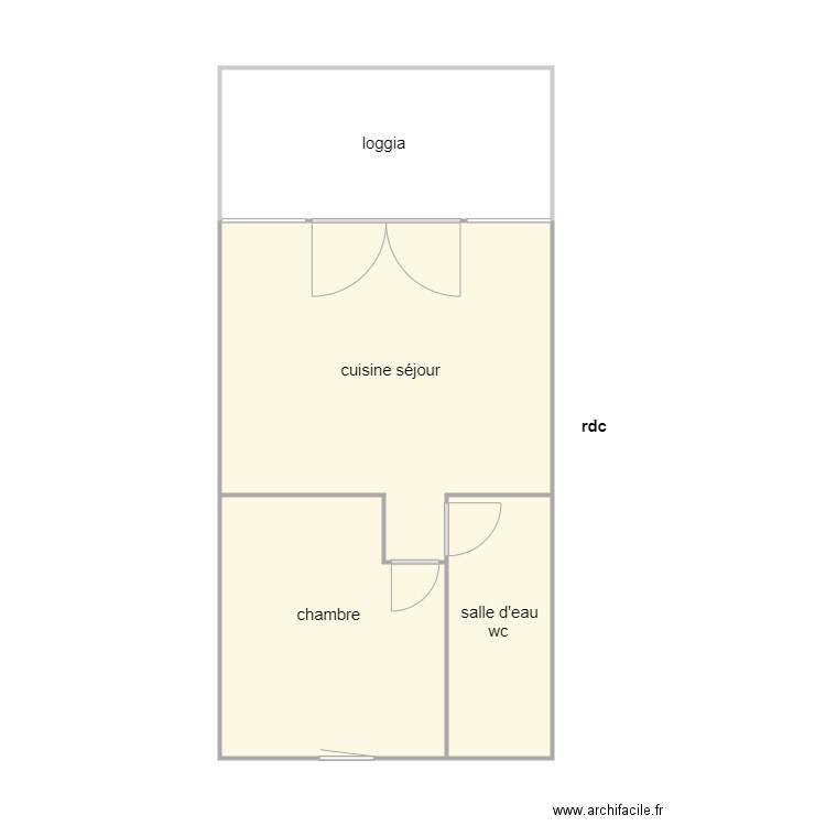 lorho am 1037 2. Plan de 4 pièces et 49 m2