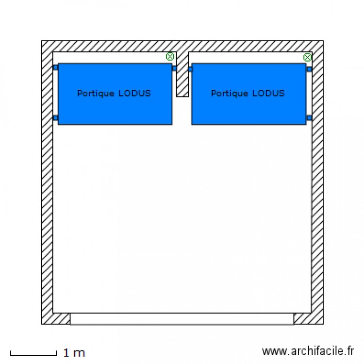 Plan Double Bremas. Plan de 0 pièce et 0 m2