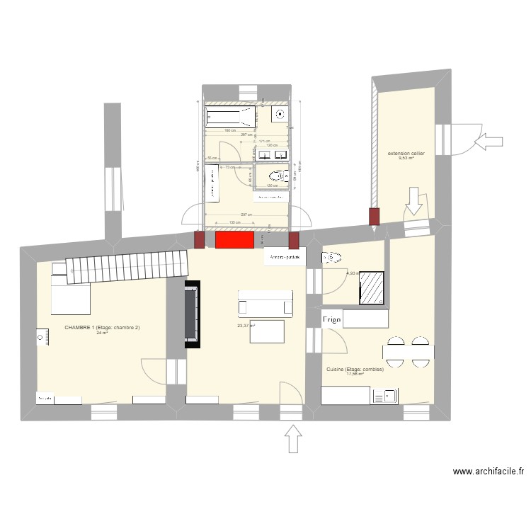 LE HAOU 3. Plan de 0 pièce et 0 m2