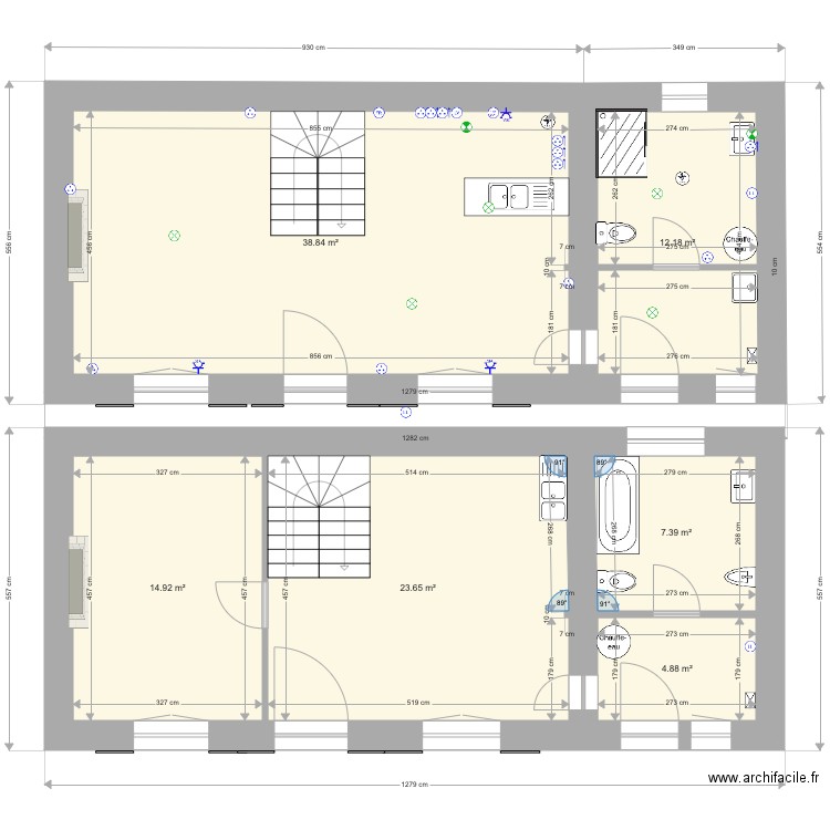 Kroaz Martin RdC1. Plan de 0 pièce et 0 m2