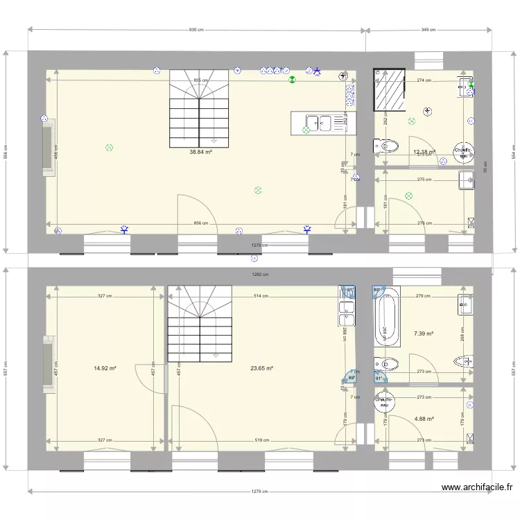 Kroaz Martin RdC1. Plan de 