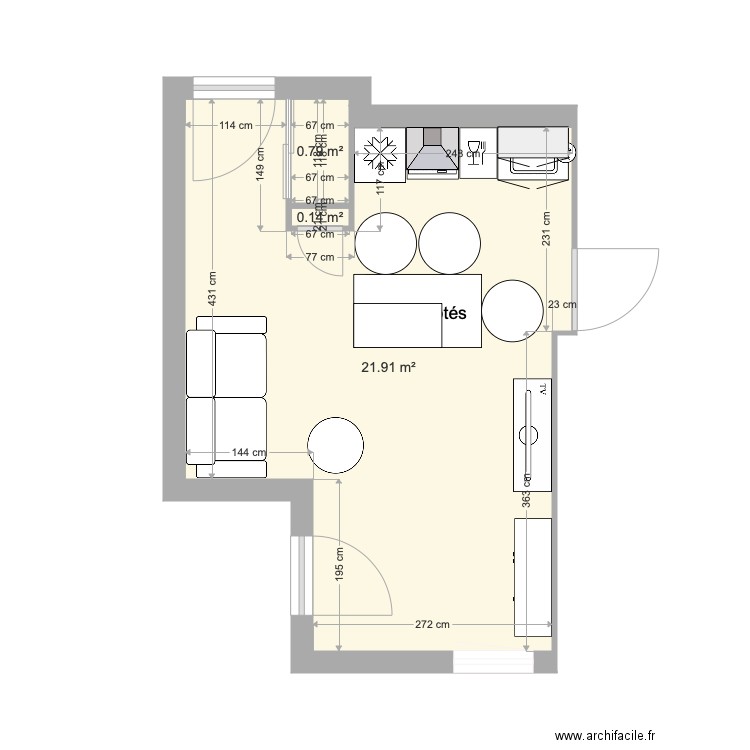 PAV Tanguy piece 1. Plan de 0 pièce et 0 m2